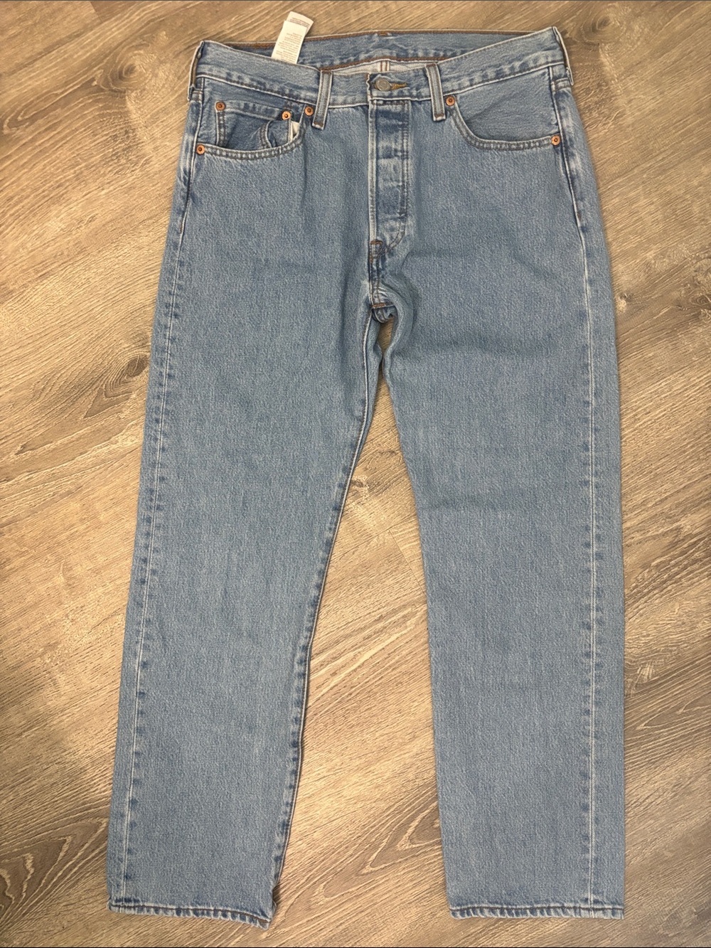 Levi’s 501 Button Fly 32x30 Light Blue Men’s Jeans 100% Cotton
